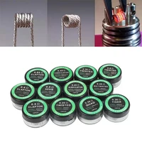 twisted fused hive clapton coils prebuilt wrap alien mix twisted quad tiger heating wire resistance rda coil diy tool parts kit
