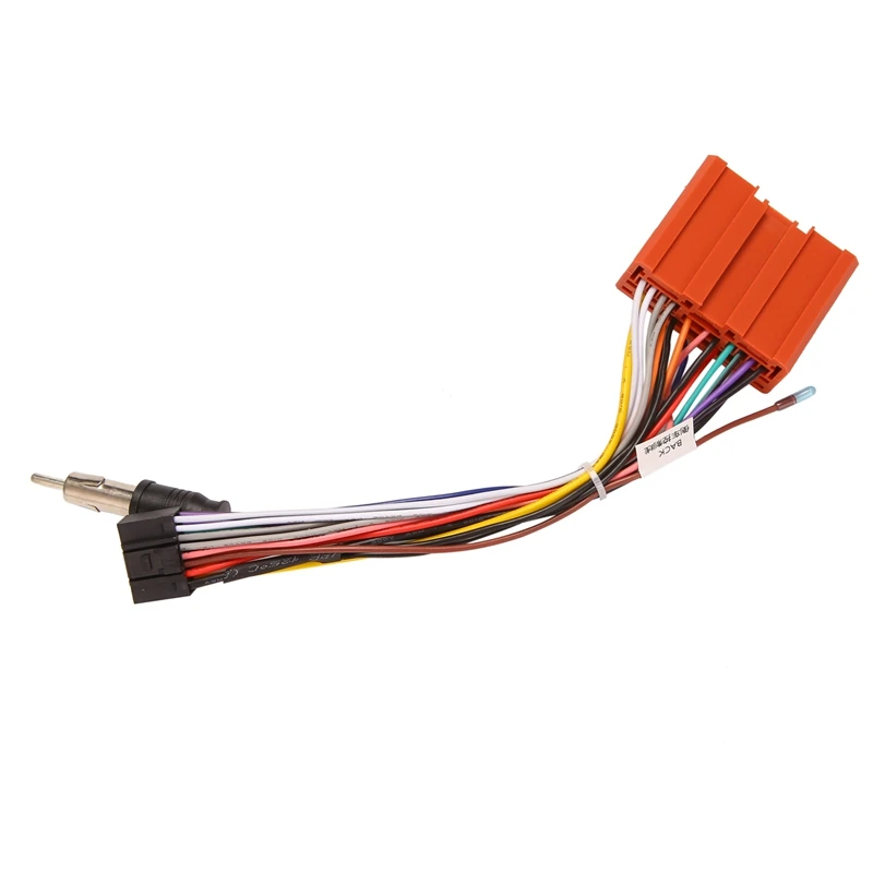 

Car Navigation Radio 16 PIN Adaptor Power Cable For Mazda 2/3/6 Ruiyi Audio Stereo 16Pin Wiring Harness