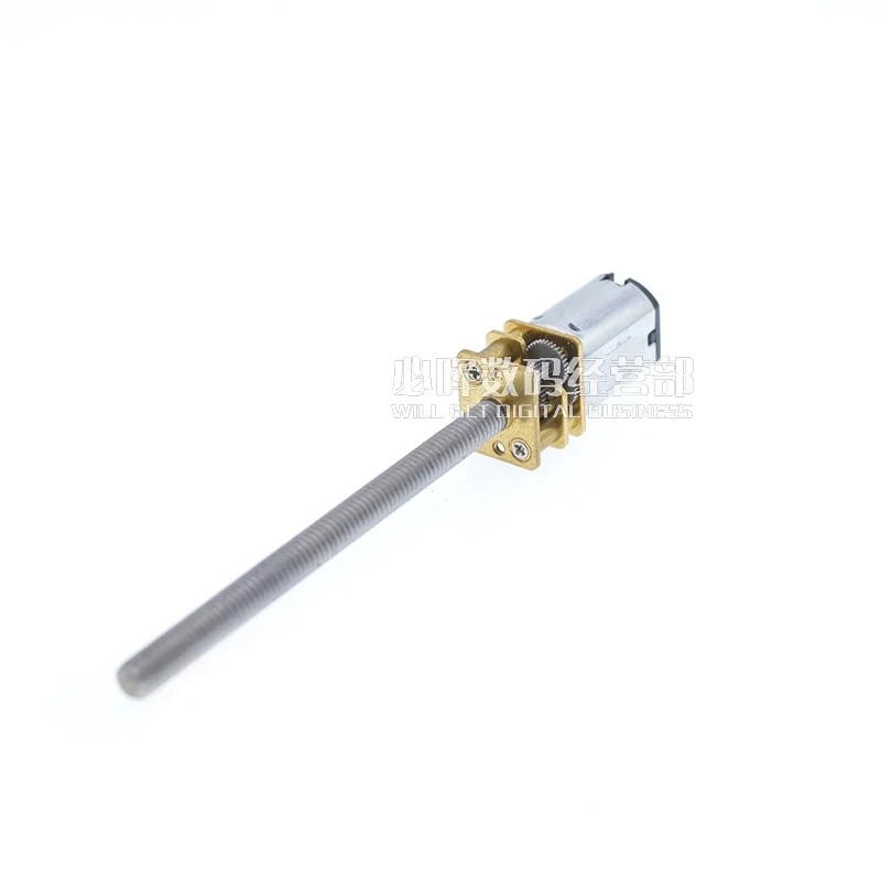 Резьбовой мотор-редуктор M4 * 55 12GA-N20, 3 в, 6 в, 12 В, свинцовое рельсовое оборудование для микро-двигателя постоянного тока