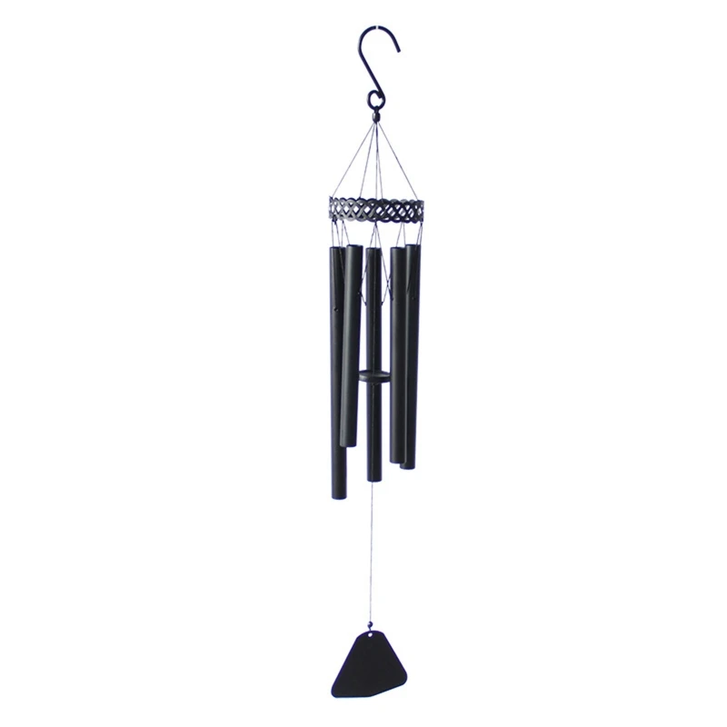 

Handmade 5 Tubes Wind Chimes for Outside Decoration Tuned Hummingbird Wind