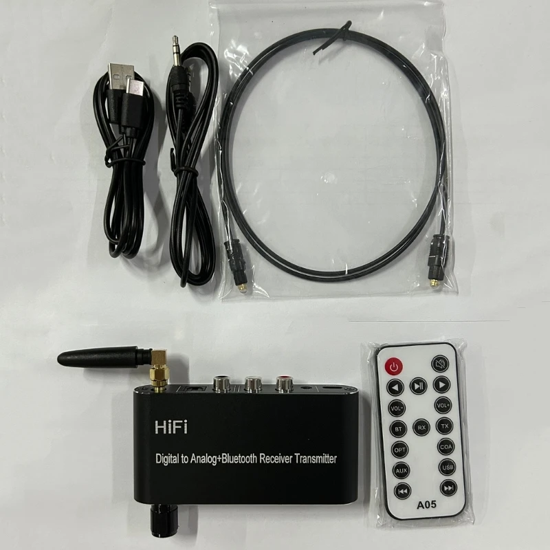 

High-performance Digital-to-analog Converter USB Bluetooth-compatible Adapter