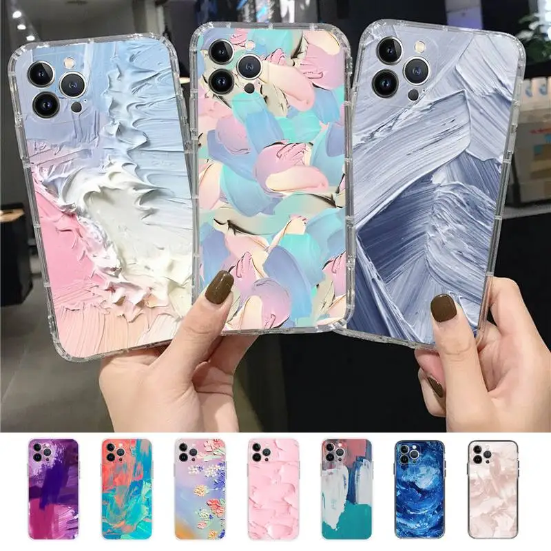 

Abstract Graffiti Watercolor Painting Phone Case for iPhone 11 12 13 mini pro XS MAX 8 7 6 6S Plus X 5S SE 2020 XR case