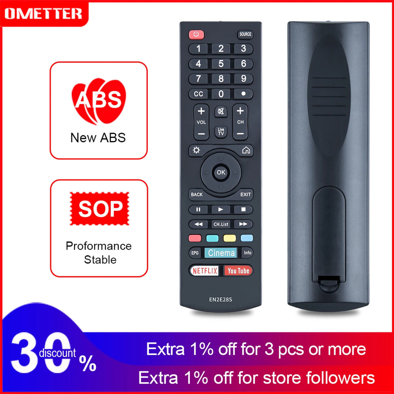Новинка, пульт дистанционного управления Sharp Smart HD LCD TV EN2E28S