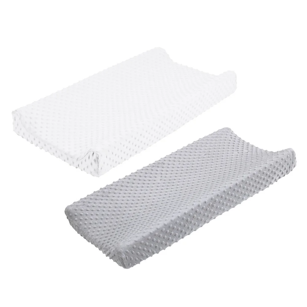 

2 Pcs Diaper Pad Bedding Set Baby Diaper Changing Pad Covers Soft Polyester Protector Table