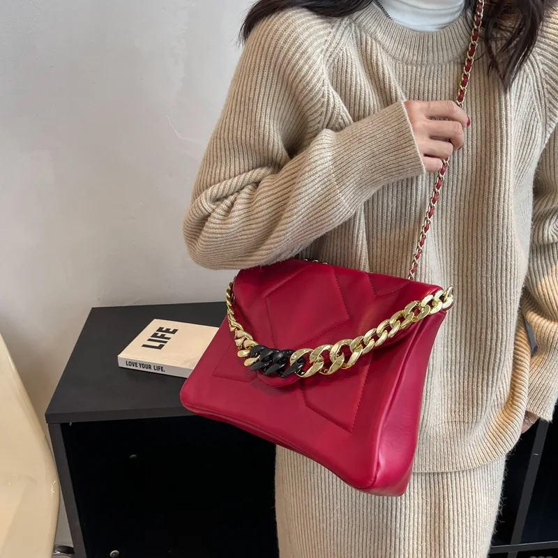 

Модные трендовые сумки через плечо 2022, роскошные сумки на цепочке, женские сумочки, женские кошельки