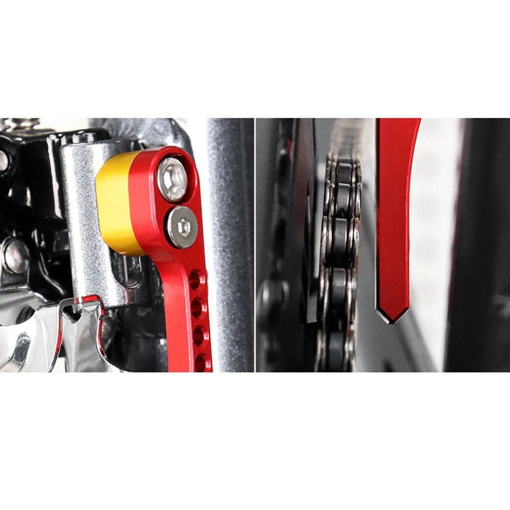 

Stabilizer Chain Chain Guide Stainless Steel 34T-50T 36T-52T Aluminum Alloy Anti-Chain Anti-Drop Devic Brand New