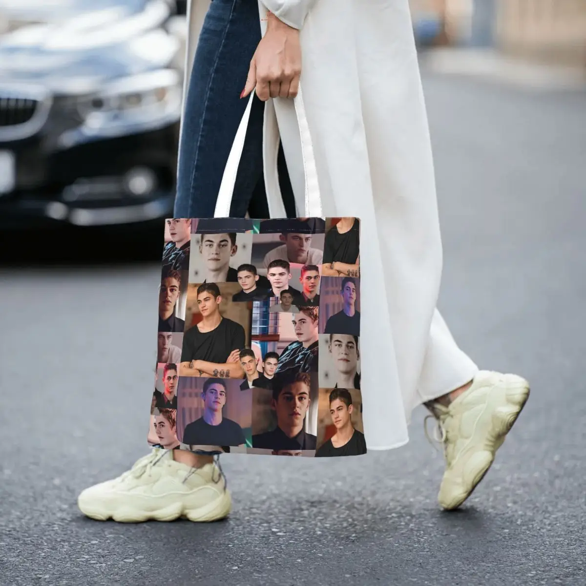 Hardin Scott Photo Edit Totes Canvas Handbag Women Canvas Shopping Bag