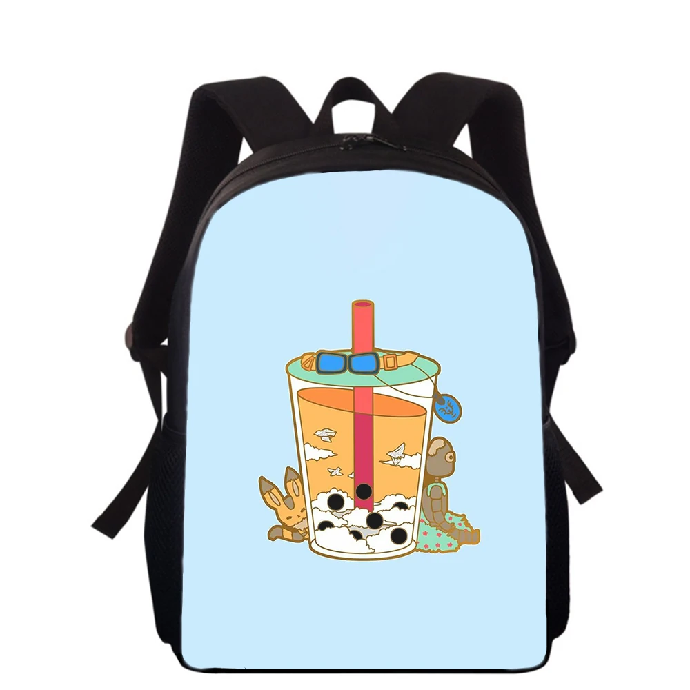 cute cartoon Cup animal 15” 3D Print Kids Backpack Primary School Bags for Boys Girls Back Pack Students School Book Bags