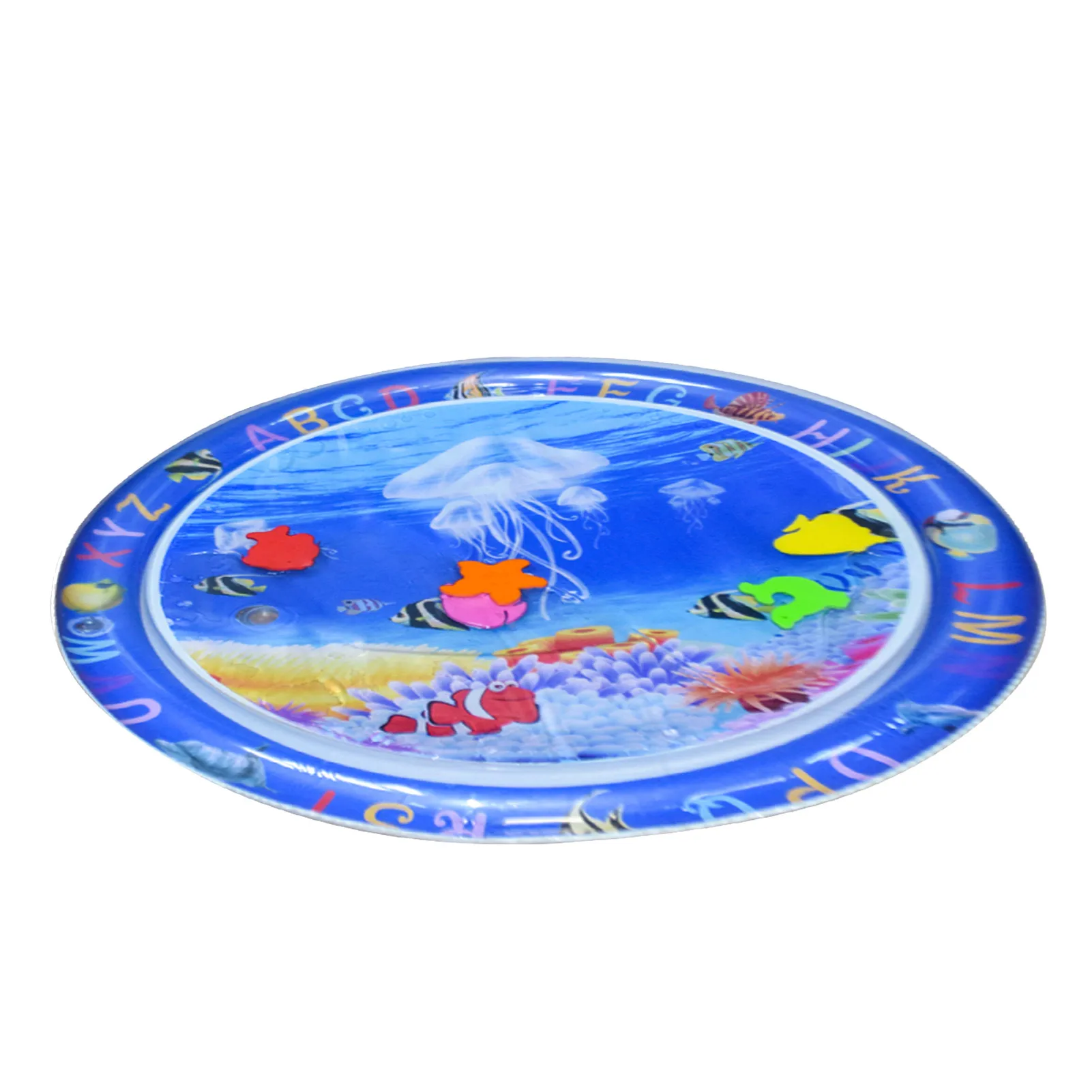 

Iatable Tummy Time Mat Baby Water Mat Toy Activity Center Playmat Babies Activity Center Sensory Toy Playmat For Newborn Boy