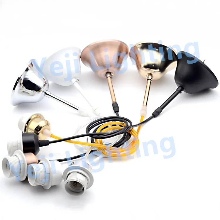 1 шт. красная бронзовая Роза для потолка с основанием лампы E27 стандартный набор