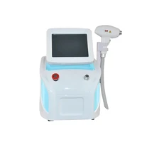 the latest portable three wavelength diode laser diode 755nm 808nm 1064nm 3 wave permanent hair removal machine