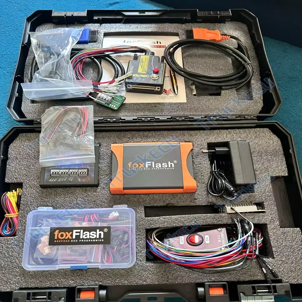 Фото Полнофункциональный программатор FoxFlash V1.4.2 для автомобилей, грузовиков, мотоциклов, тракторов, лодок, TCU, ECU, инструмент для прошивки KT200 II, протоколы ECU Tuner & Programmer Tool №4