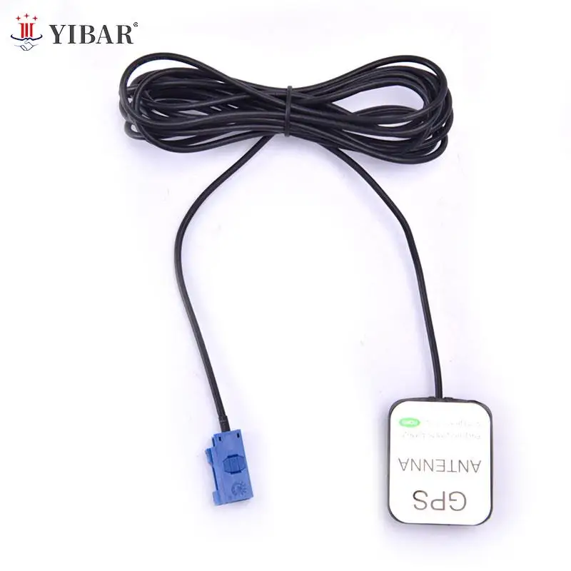 

GPS Antenna FAKRA RNS-E Male Plug Active Aerial Cable For Navigation Head Unit