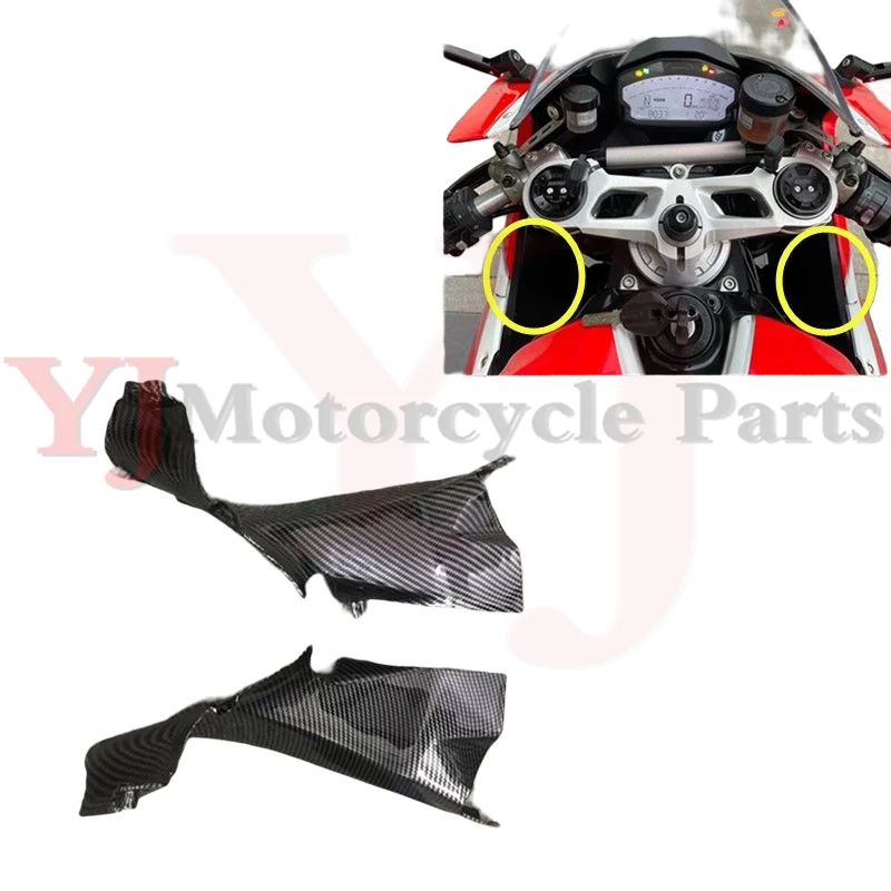 

Fit For Ducati 899 959 1199 1299 Panigale Carbon Fiber paint Upper Front Dash Air Cover Fairing