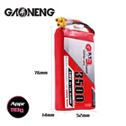Аккумулятор GAONENG GNB HV 3500 мАч 7,6 В 2S 5C10C Lipo для Frysky Taranis QT7 передатчик TX пульт дистанционного управления RC части