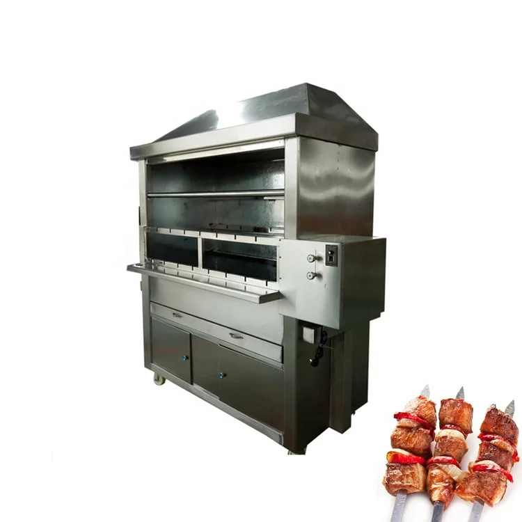 

Best Quality Restaurant Commercial Brazilian Charcoal BBQ Electric BBQ frill machine
