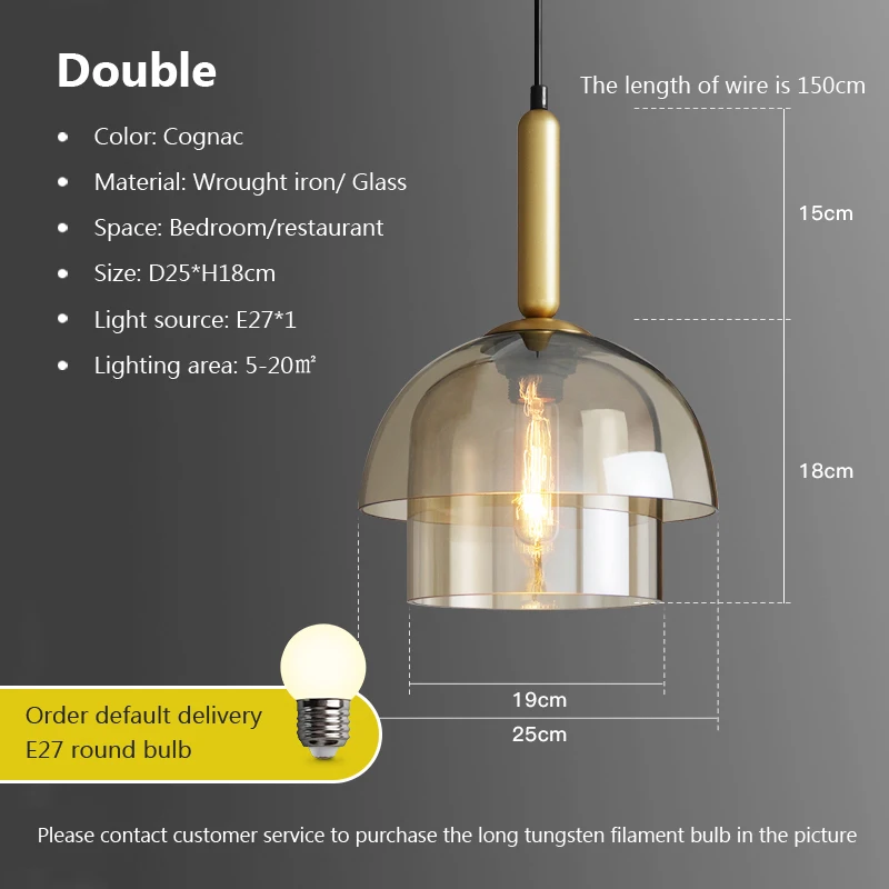 Винтажные светодиодные подвесные люстры wushiyu