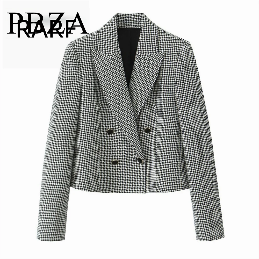 Осень/зима 2023 новый продукт темпераментное женское элитное черно-белое пальто с