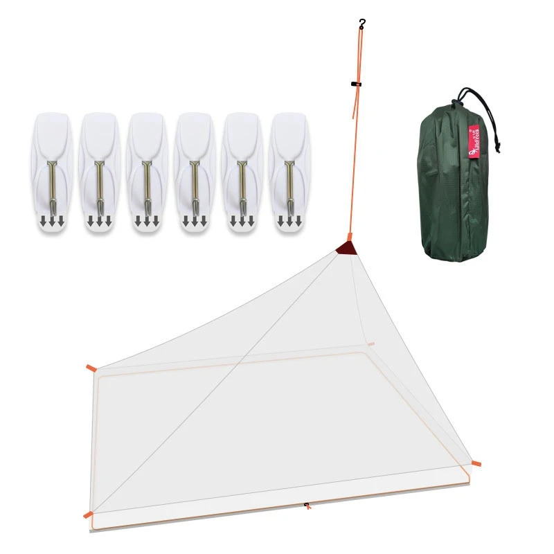 

Portable Outdoor Travel Tent Mosquito Net Camping Hiking Tent Pyramid Mosquito Net Camping Against Mosquito Bites Supplies