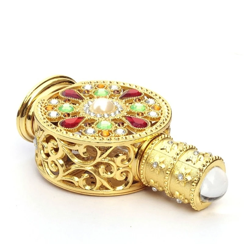 RXJC 12 мл винтажный металлический флакон для духов эфирное масло