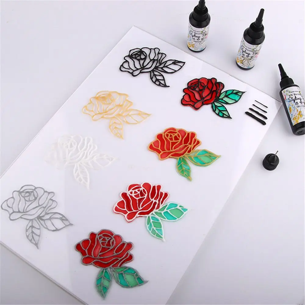 

DIY Ultraviolet Curing Painting Tool Jewelry Making UV 3D Resin Glue Epoxy Resin Liquid Dye Quick-Drying