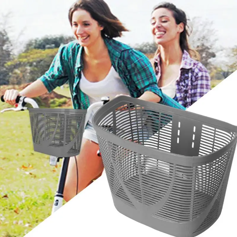 Передняя корзина для велосипеда стильная хранения трехколесного большой