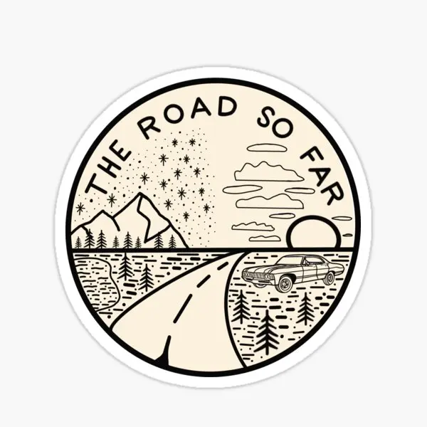 Дорога так daleko 5 шт. наклейки для аниме на автомобиль принт забавные бутылки с