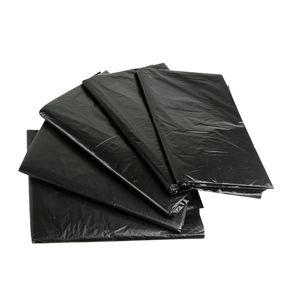 

50pcs/set Ultra Strong Large Trash Bags Thickened Eco-friendly Garbage Bags
