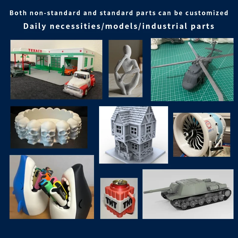 Высокоточная 3D-печать на заказ моделей промышленных деталей стандартных