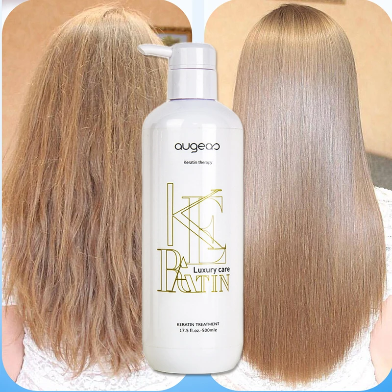 500ml Keratin Treatment Straightening Hair Keratin for Deep Curly Hair Treatment Wholesale Hair Salon Products Free shipping