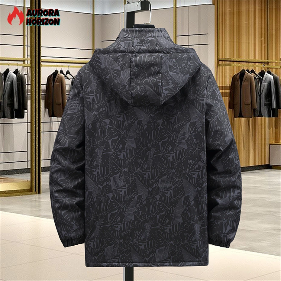 AuroraHorizon 2023 Winter Parkas Men Plus Size 8XL 10XL Thick Jackets Coats Fashion Casual Windbreaker 150kg Male Big Size 10XL