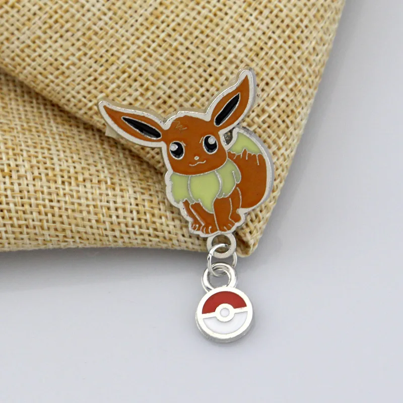 Оригинальный металлический значок в виде покемона Пикачу гэнгара для студентов