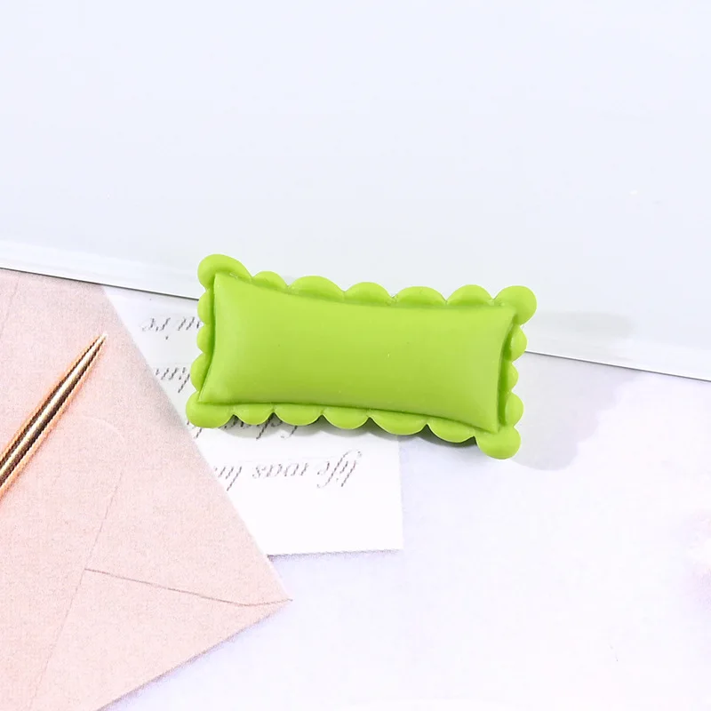 

10 шт., имитация подушки, кабошоны с плоской задней частью из смолы, скрапбукинг и поделки, чехол для телефона, детали, аксессуары для самостоятельного изготовления