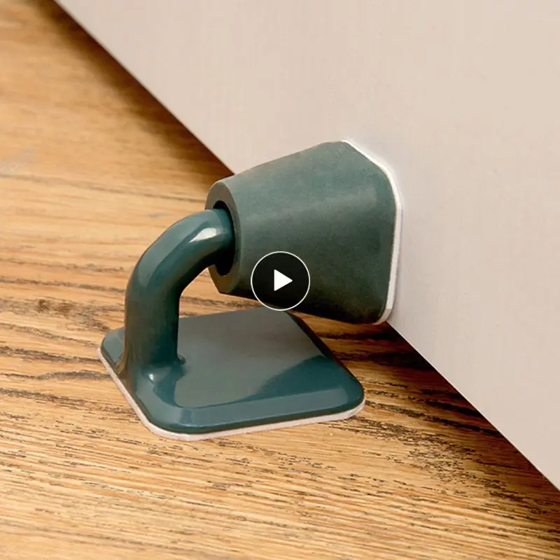 

Non-punched Door stop Mute Silica gel Door Stopper Collision avoidance Multipurpose for Home bedroom bathroom living room