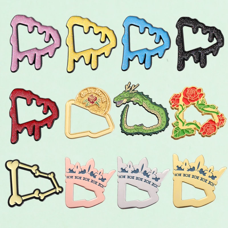 Декоративные булавки мексиканской шляпы креативные броши в рамке значок на