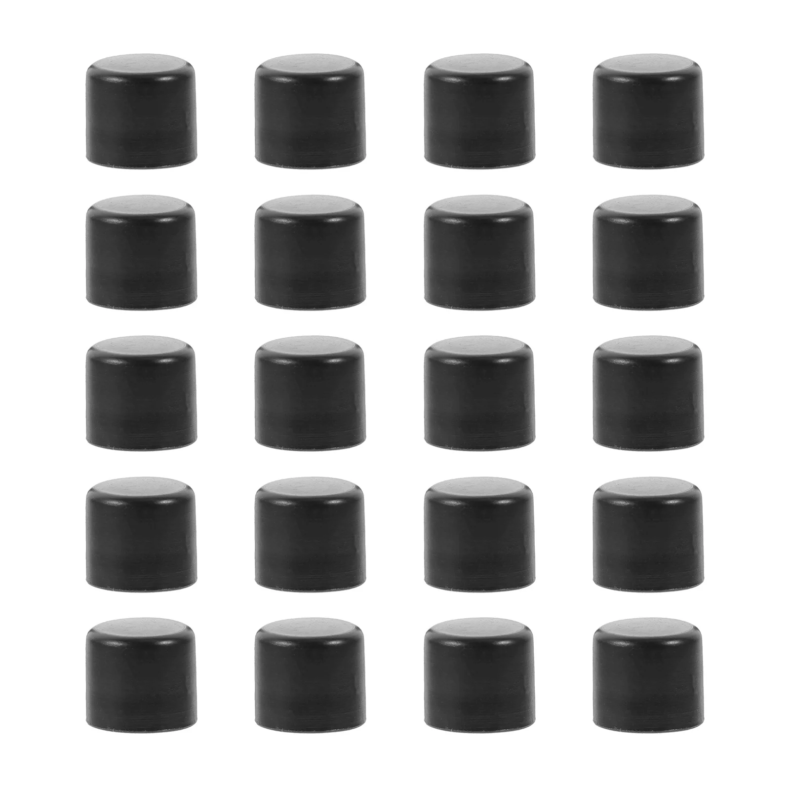 

20 Pcs Plug Hat Accessories Foosball Table Rod Caps Soccer Machine Protective Plastic End Replacement Standard Tables