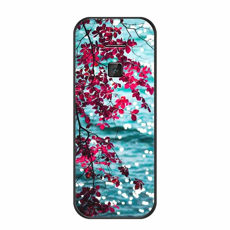 Чехол для Nokia 225 4G 2020 черный силиконовый мягкий чехол с рисунками животных из ТПУ