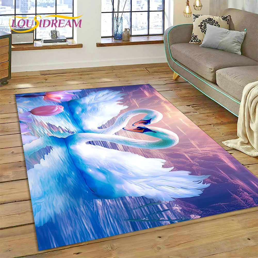 

Декоративный ковёр LOUSIDREAM Love Swan