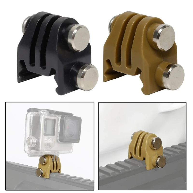 

Portable Rail Mount Adapter Camera Fixed Adapter used for Action Camera Outdoor DXAC