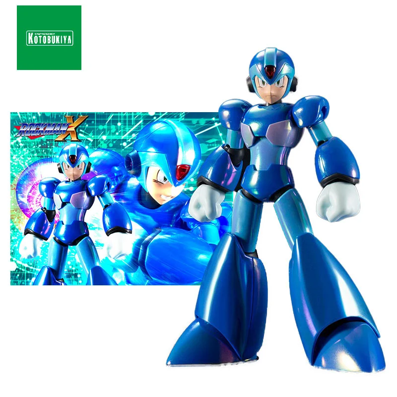 

In Stock 100% Original Kotobukiya Rockman X Megaman X - X -Premium Charge Shot Ver Assemble Action Model Toys Holiday Gifts