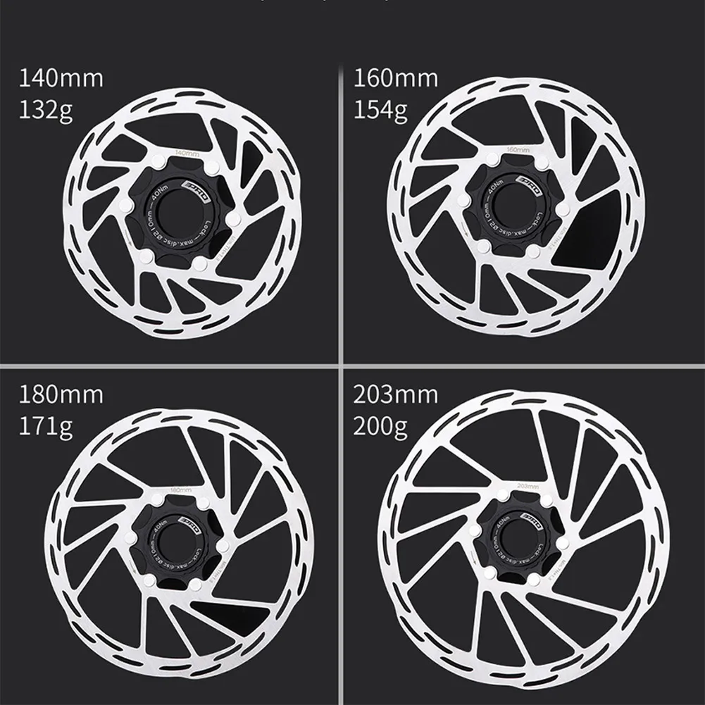 

140/160/180/203mm Bike Disc Brake Rotor CenterLock MTB Road Bike MTBHeat Dissipation For Road Bike MTB Accessories Parts