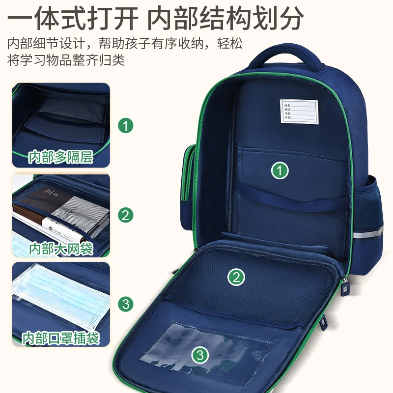 2023 Waterproof Children School Bags for Boys Girls backpack Kids book bags Orthopedic Primary school Backpack mochila escolar