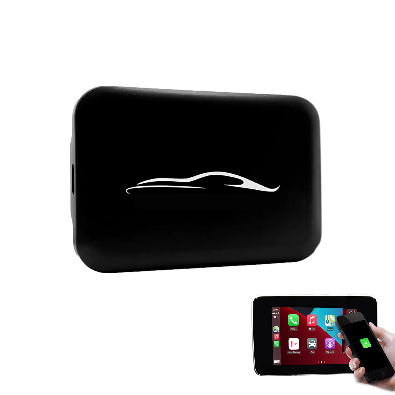 

Original Car Wired To Wireless Carpaly Module Navigation USB Portable Lightweight Wireless Auto Connection Charging Box Player