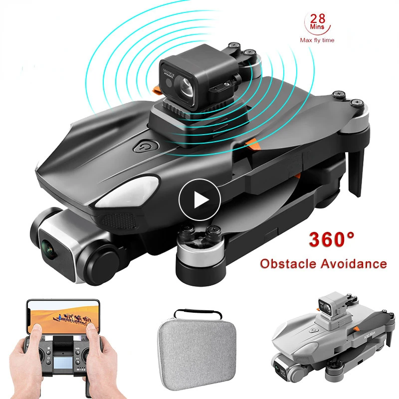 

New K90 Max GPS Drone 360 Degree Laser Obstacle Avoidance 4K HD Camera Aerial Photography Brushless RC Quadcopter Vs L900