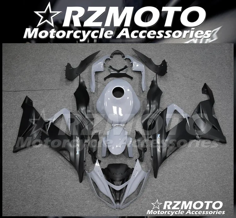 

New ABS Fairings Kit Fit for Kawasaki ZX6R ZX-6R Ninja 636 599 2013 2014 2015 2016 2017 2018 Bodywork set + Tank Cover Gray