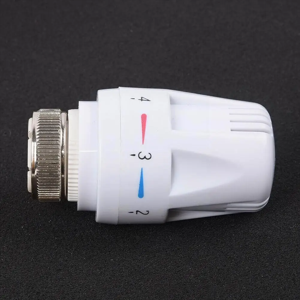 

Thermostatic Valve Radiator Automatic Temperature Control Valve Head For Household Plumbing O7R8