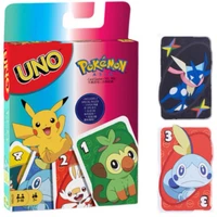 pokemon puzzle card games toys for kids anime figure pikachu funny board game party playing cards collection toy cute small gift