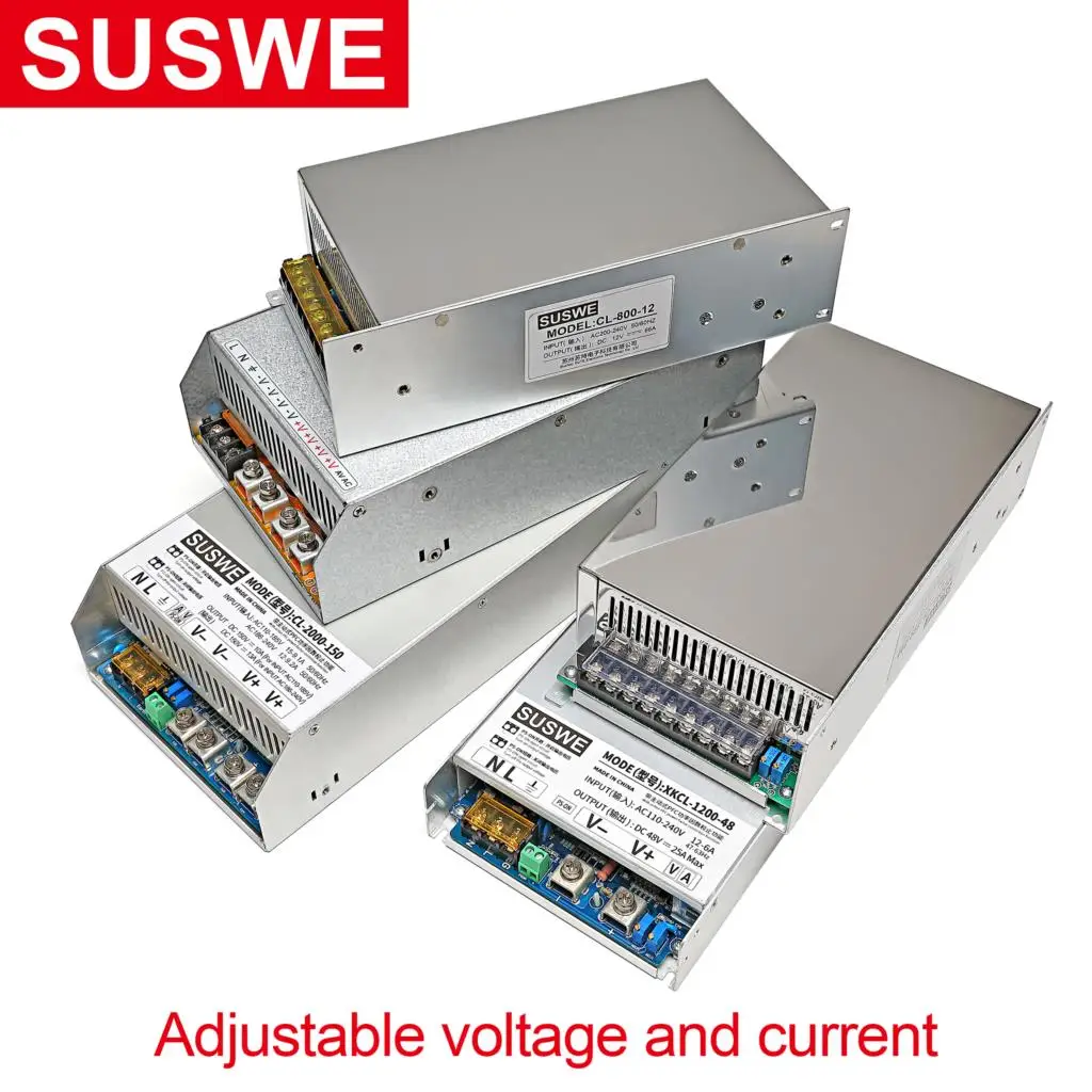 

Switching power supply AC220V to DC220v 230V 250V power supply adjustable DC regulated 0-220V 250V 300V full power 500W800W1200W
