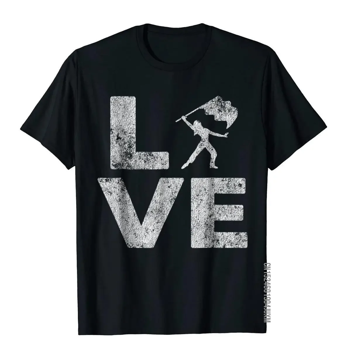 Мужская зимняя хлопковая Футболка Love Color Guard Спортивная футболка |