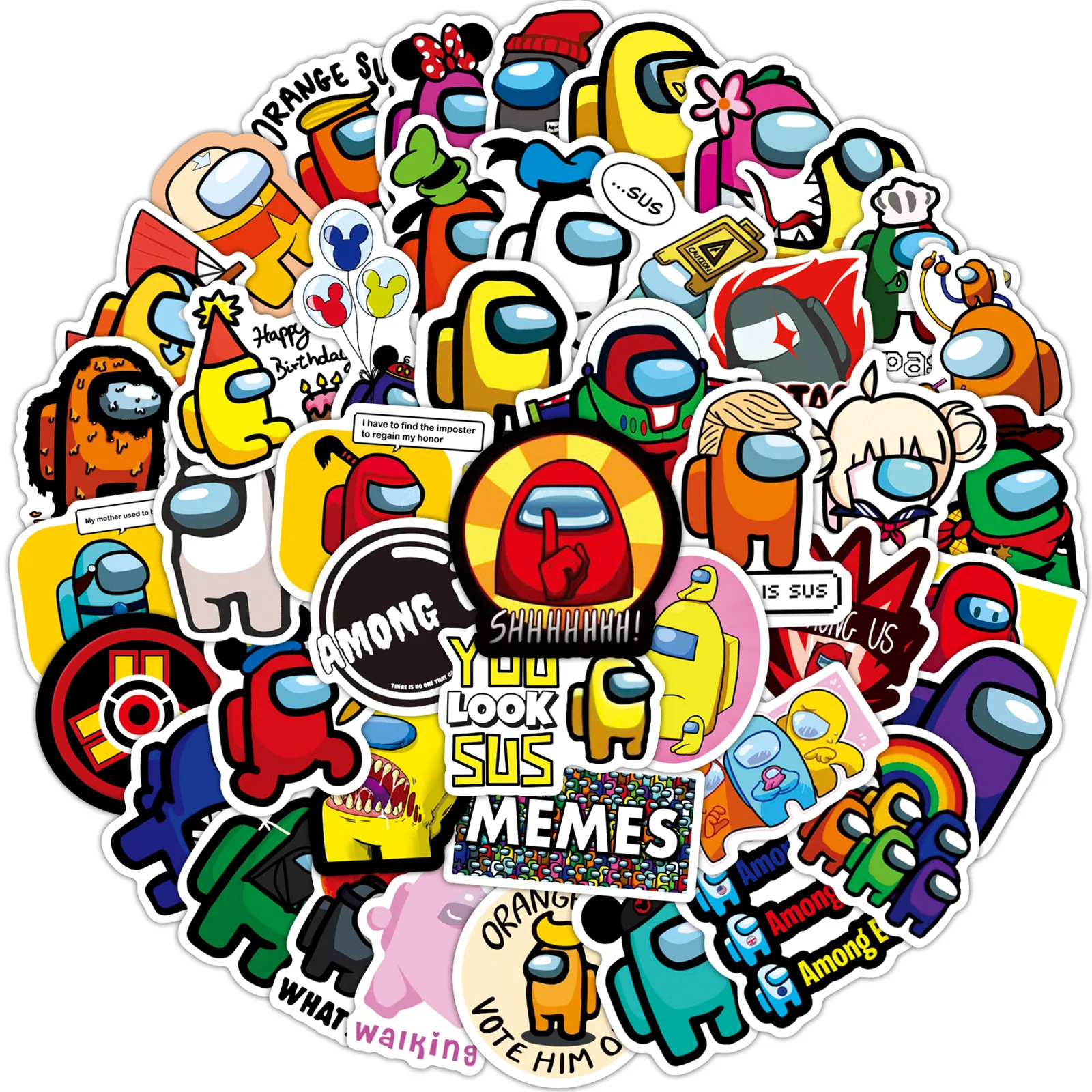 

10/30/50 шт., водонепроницаемые наклейки из ПВХ